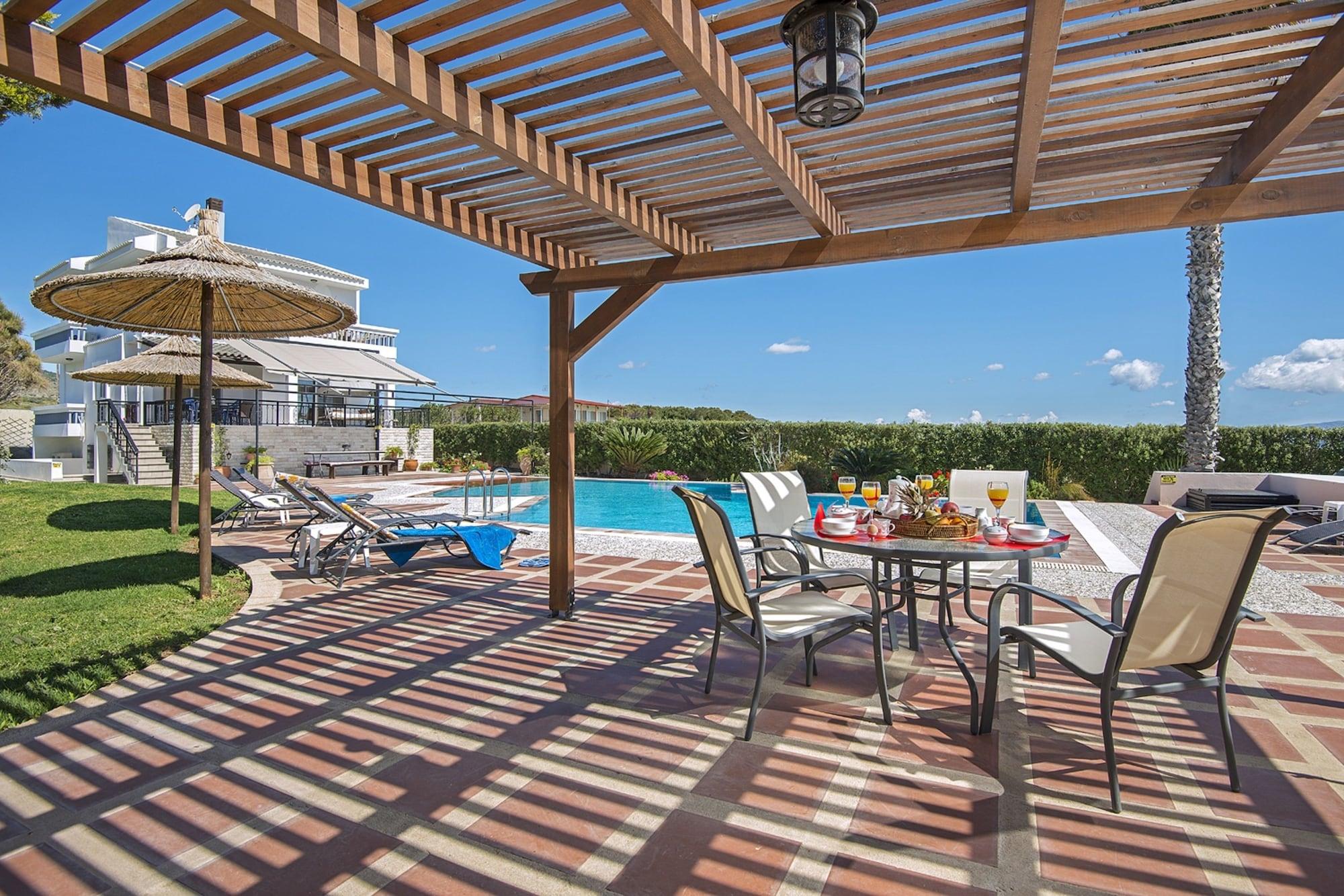 Alkyoni Villa Lakhania Exteriér fotografie
